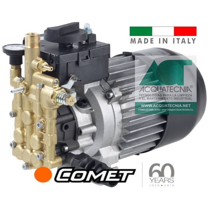 HIDROLAVADORA COMET KS1700 CLASSIC TOTAL STOP AGUA FRIA ITALIANA