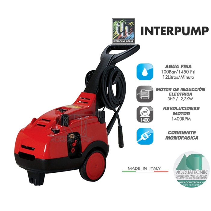 HIDROLAVADORA INTERPUMP TX 12/100