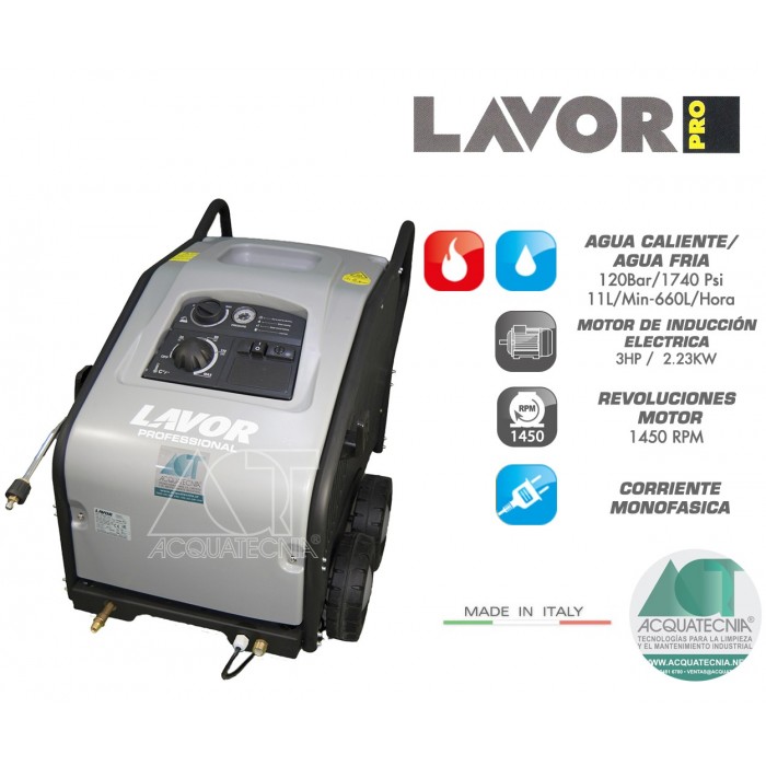 TORRENS 1211 HIDROLAVADORA AGUA CALIENTE LAVORPRO