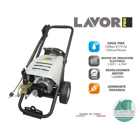 ARAL 2015 LAVORPRO HIDROLAVADORA DE AGUA FRIA TRIFASICA 2