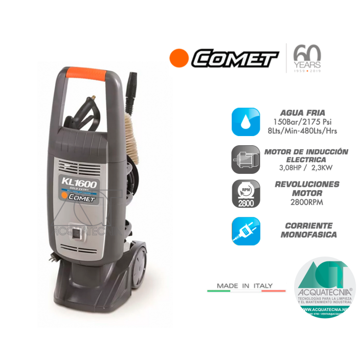KL1600 GOLD CLASSIC T.S HIDROLAVADORA COMET